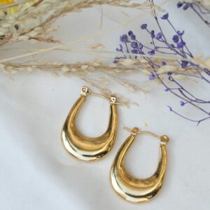Aura Sculpt Drop Earrings