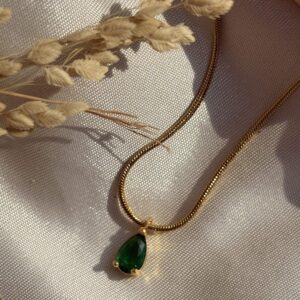 Petite Emerald Pendant