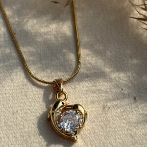 Dolphin Heart Pendant