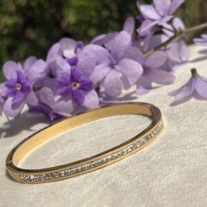 Linear Shine Bangle