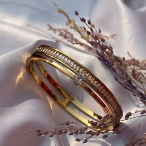 Dual Line Crystal Bracelet