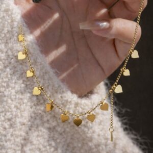 Lumi Heart Charm Necklace