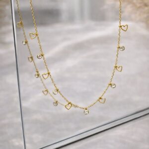 Elara Heart Spark Necklace